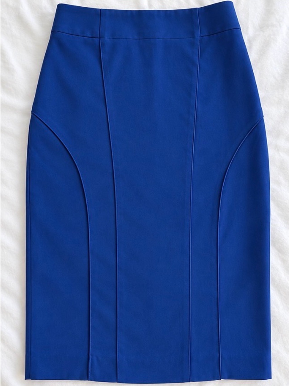 ASOS Royal Blue Panelled Pencil Skirt